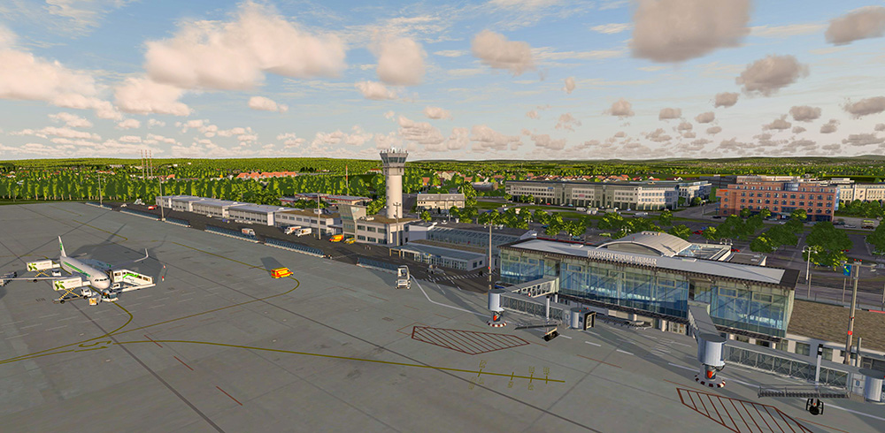 Airport Erfurt for P3D V4